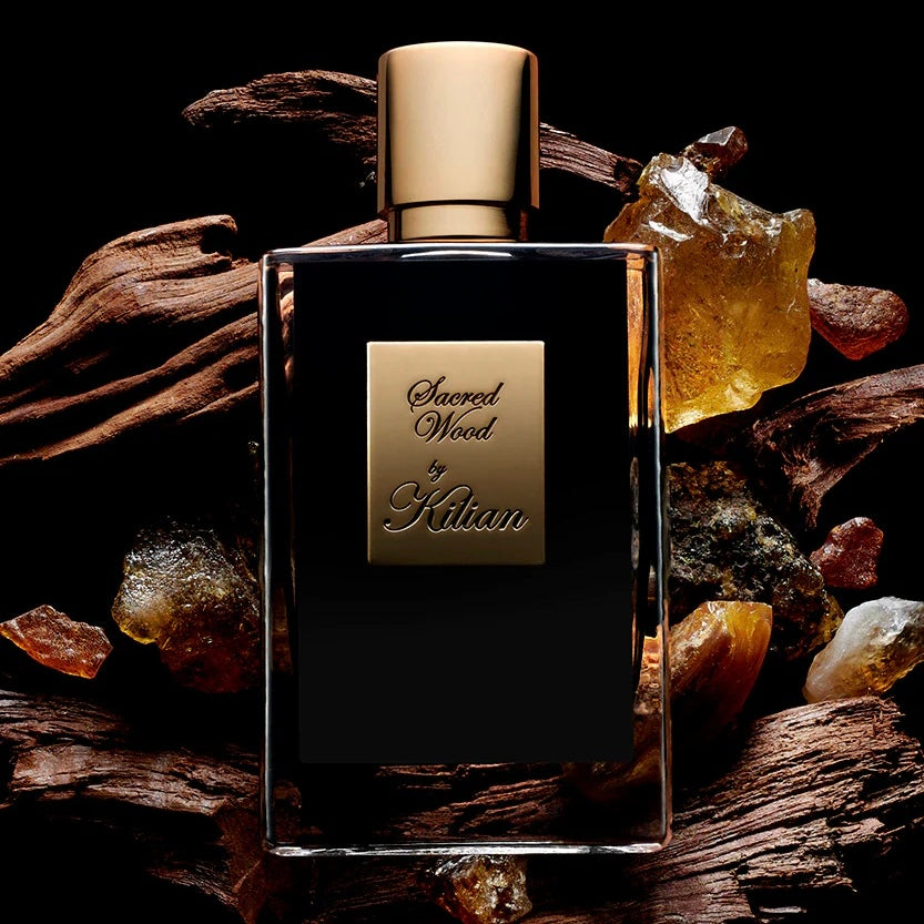 Kilian sacred wood eau de parfum 50ml luxury sandalwood creamy woody fragrance uae