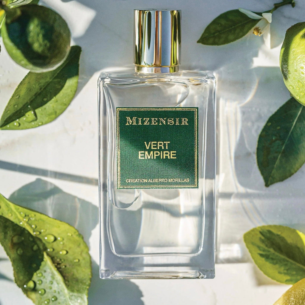 Mizensir vert empire eau de parfum 100ml green fresh woody luxury fragrance uae