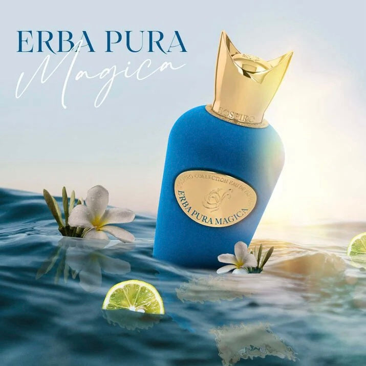 Sospiro erba pura magica eau de parfum 100ml citrus fruity amber luxury fragrance uae