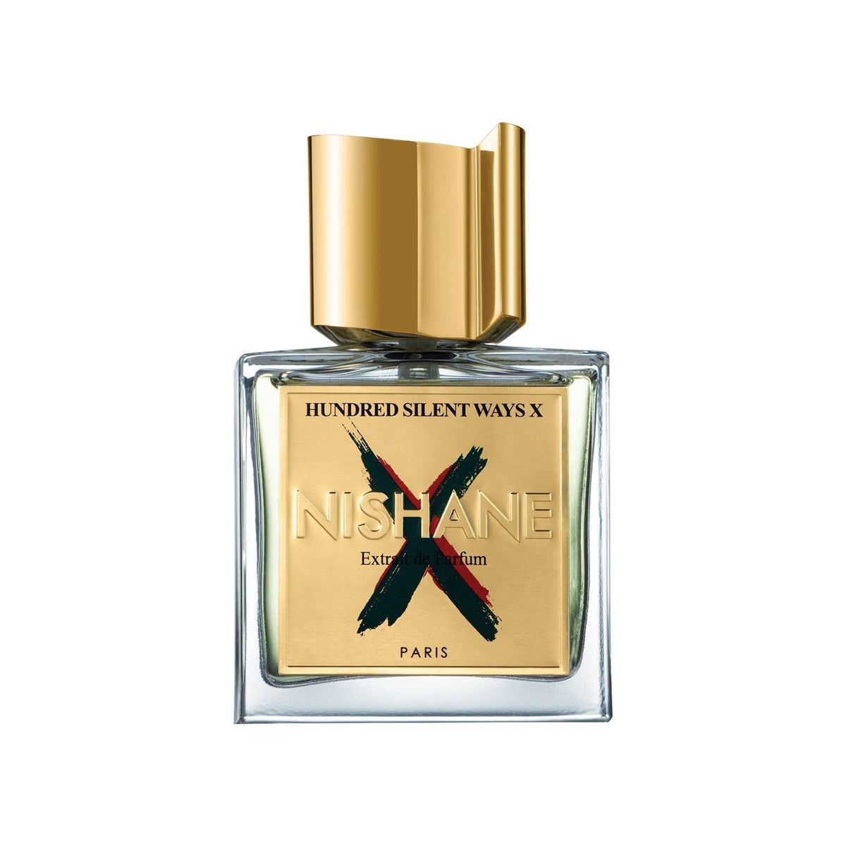 Nishane hundred silent ways x 100ml luxury extrait de parfum floral vanilla niche fragrance bottle