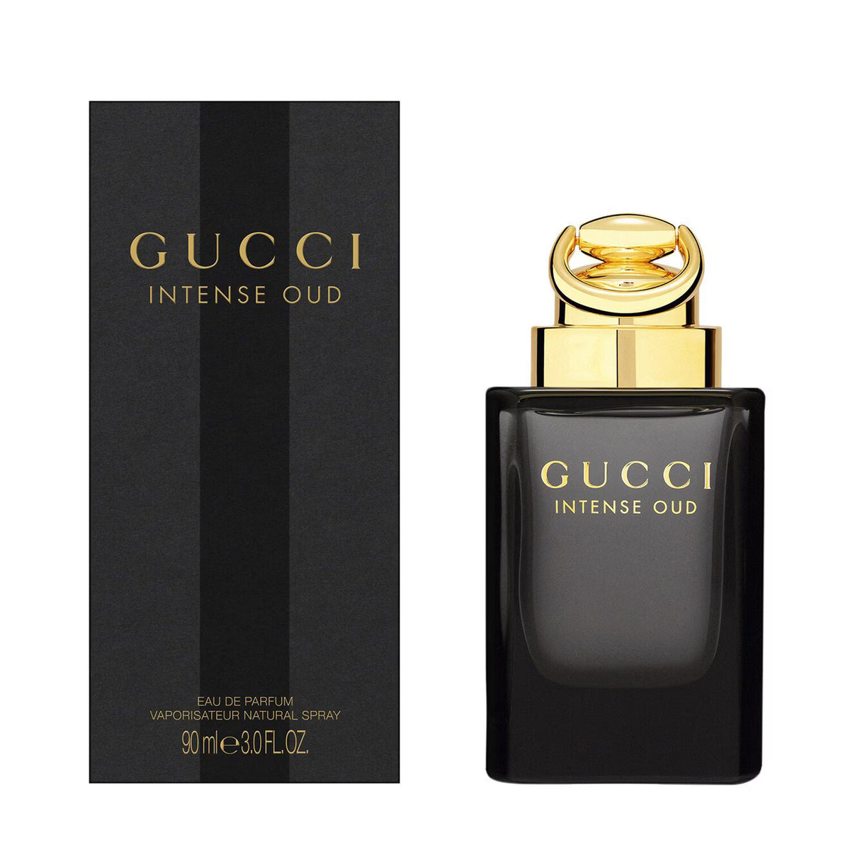 Gucci intense oud 90ml eau de parfum bottle luxury designer fragrance