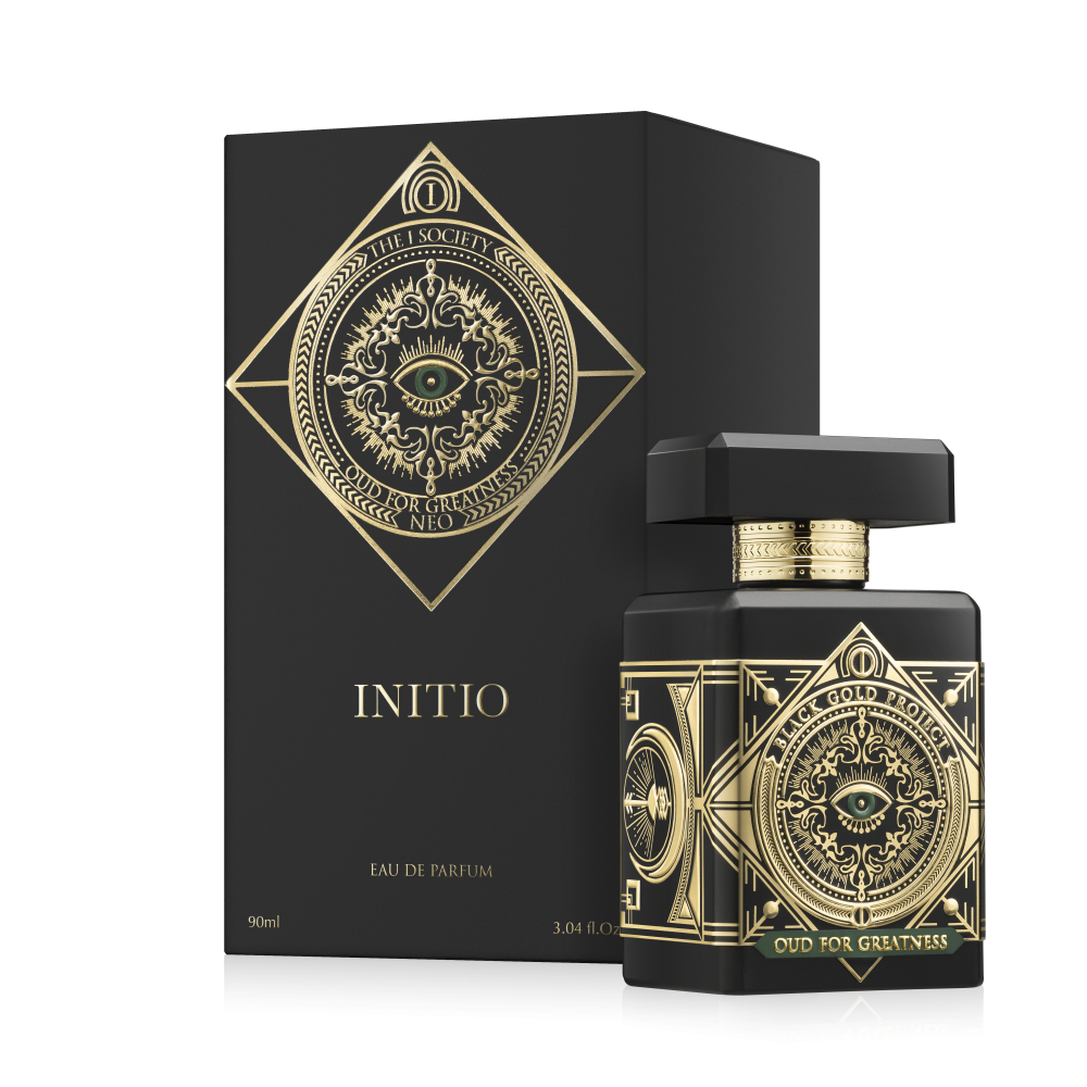 Initio oud for greatness neo 90ml eau de parfum bottle