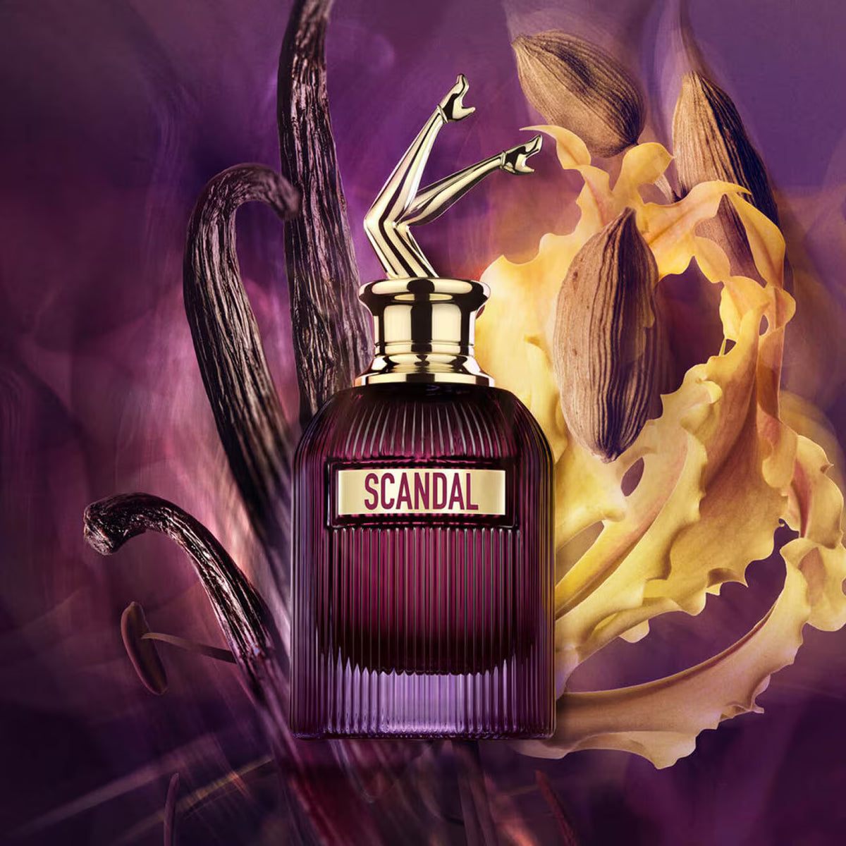 Jean paul gaultier scandal intense 80ml eau de parfum bottle