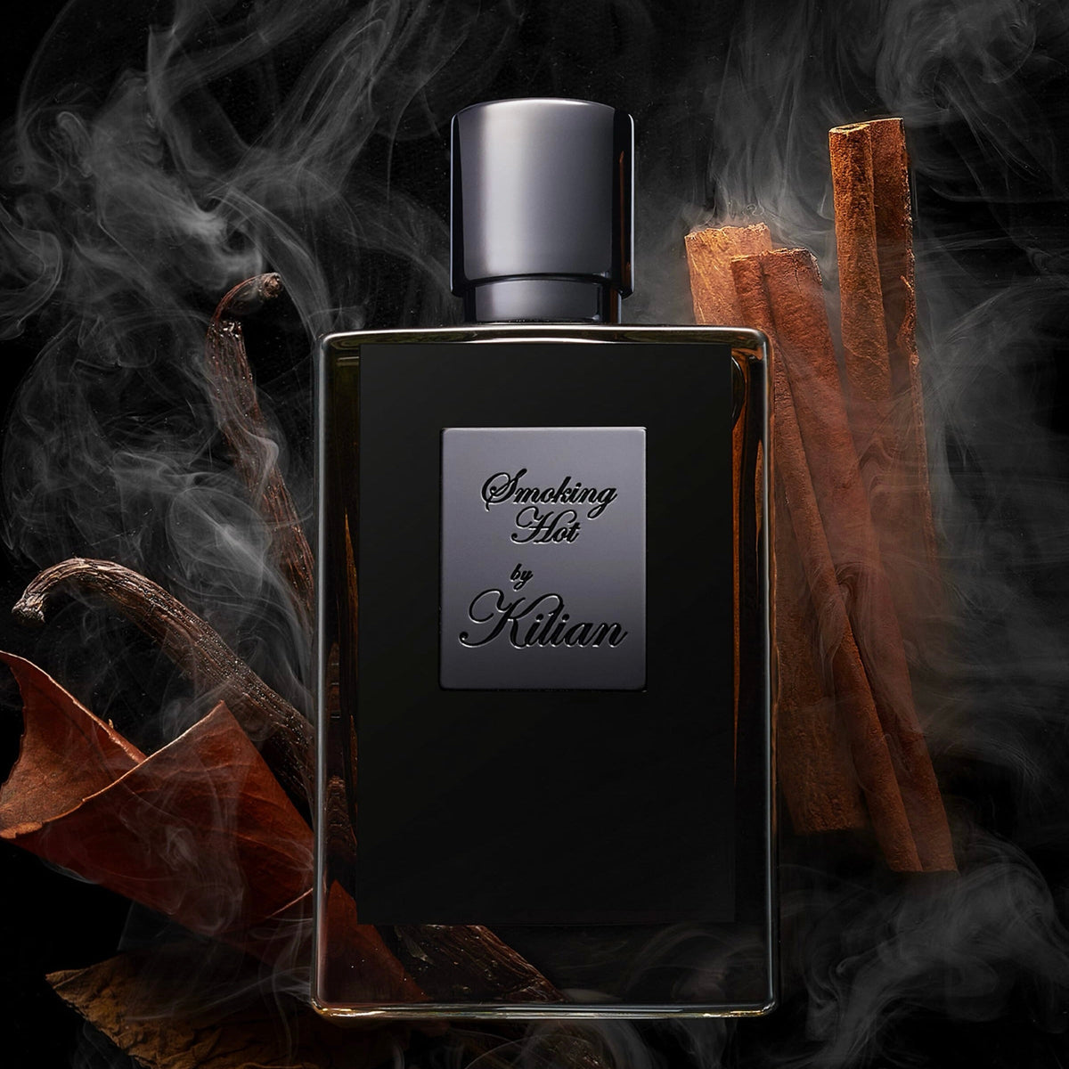 Kilian smoking hot eau de parfum 50ml tobacco apple cinnamon luxury smoky fragrance uae
