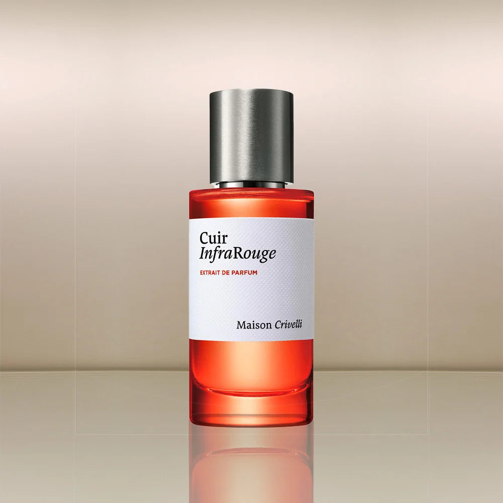 Maison crivelli cuir infrarouge extrait de parfum 50ml