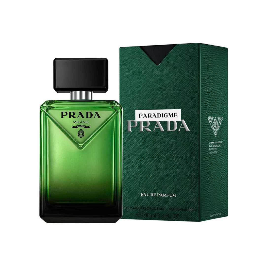 Prada paradigme 100ml eau de parfum bottle luxury fragrance available at perfume house uae