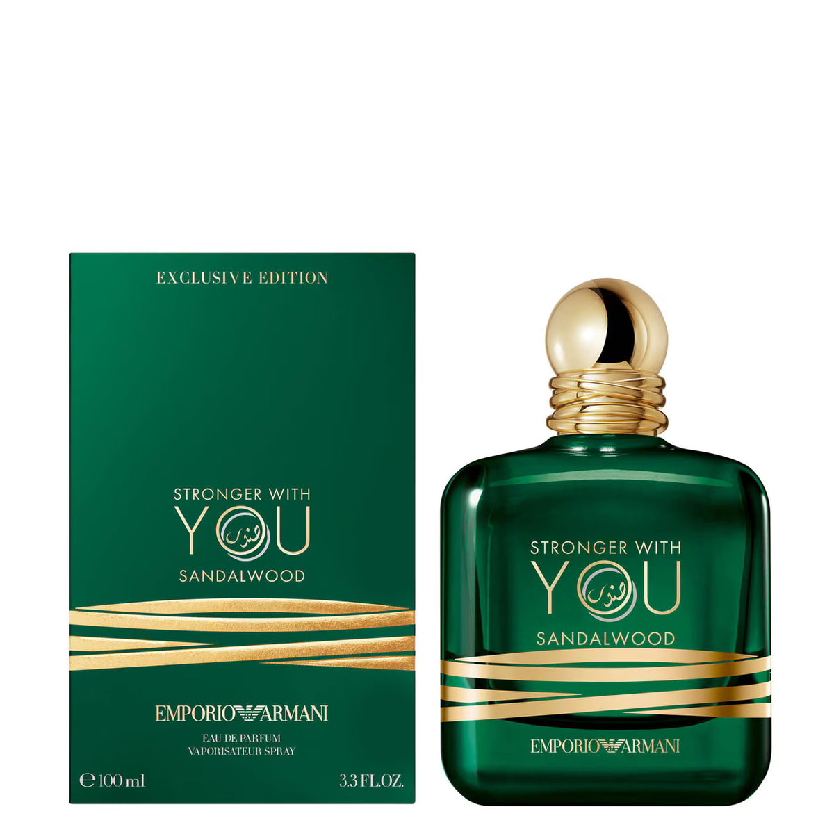 Giorgio armani stronger with you sandalwood 100ml eau de parfum