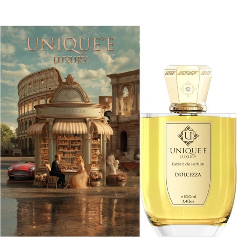 Unique'e luxury dolcezza 100ml extrait de parfum bottle niche luxury fragrance