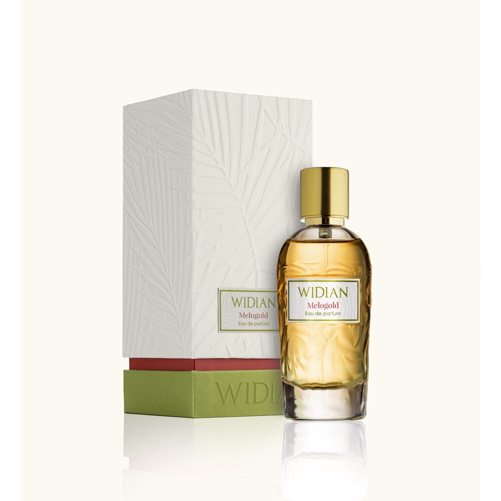 Widian melogold 100ml eau de parfum luxury fruity floral fragrance
