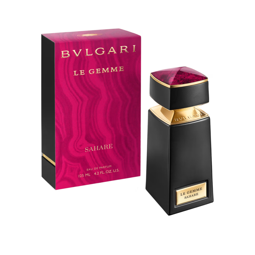 Bvlgari le gemme sahare eau de parfum: desert luxury meets taif rose elegance