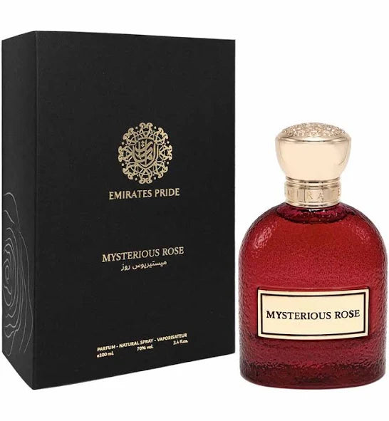 Emirates pride mysterious rose: luxury floral perfume for uae elegance