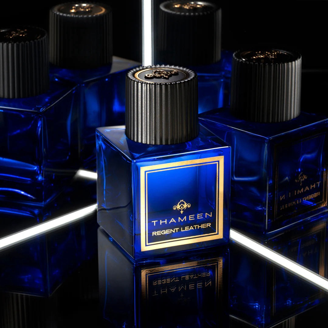 Thameen regent leather pure parfum 100ml: a luxury leather fragrance for uae connoisseurs