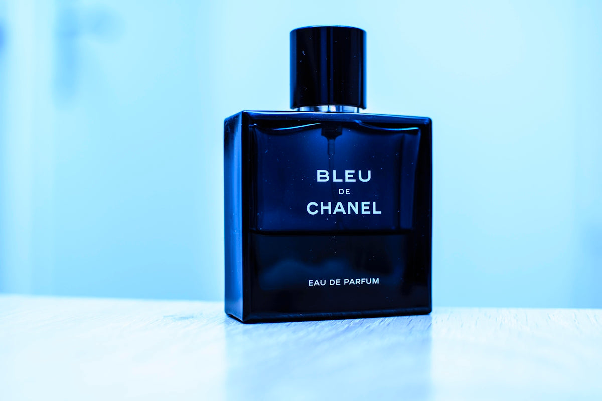 Bleu de chanel perfume bottle