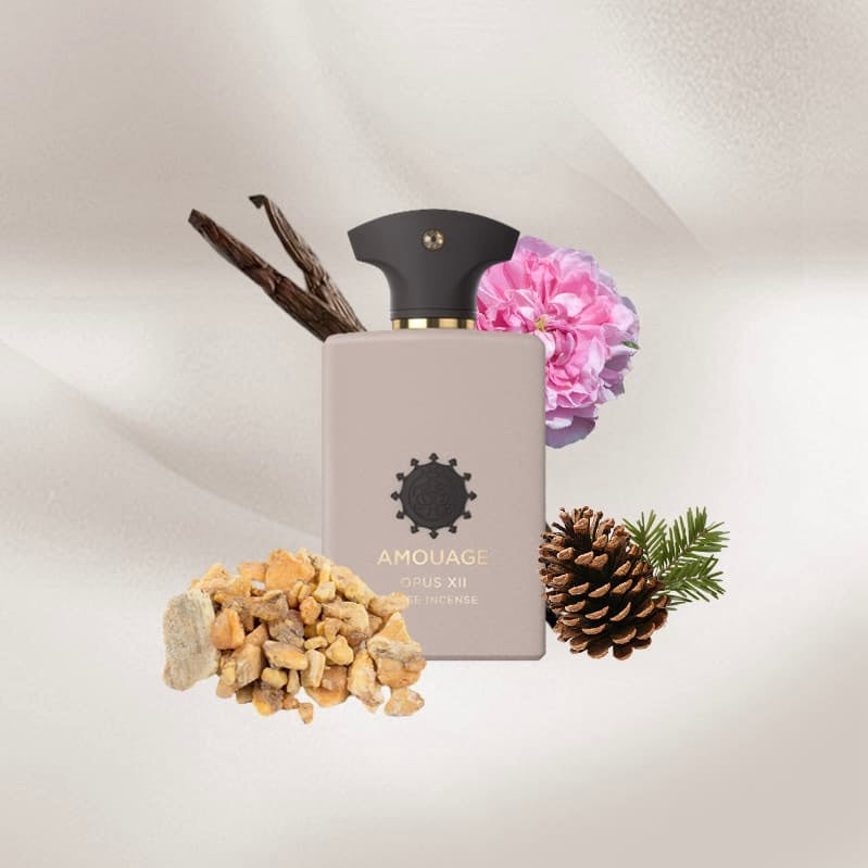 Amouage Rose Incense 100ml luxury rose incense niche Eau de Parfum bottle