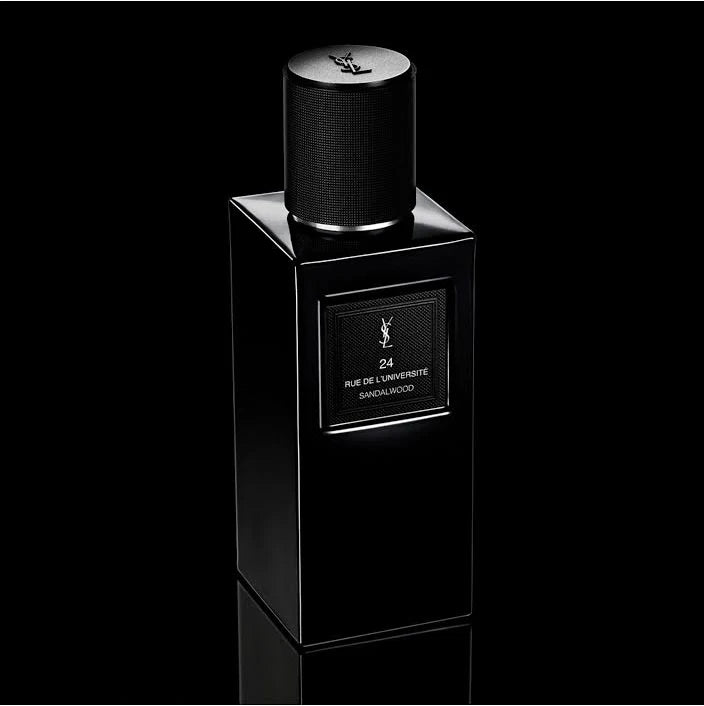 Yves saint laurent 24 rue de l'université sandalwood 125ml eau de parfum bottle   luxury fragrance available at perfume house uae

