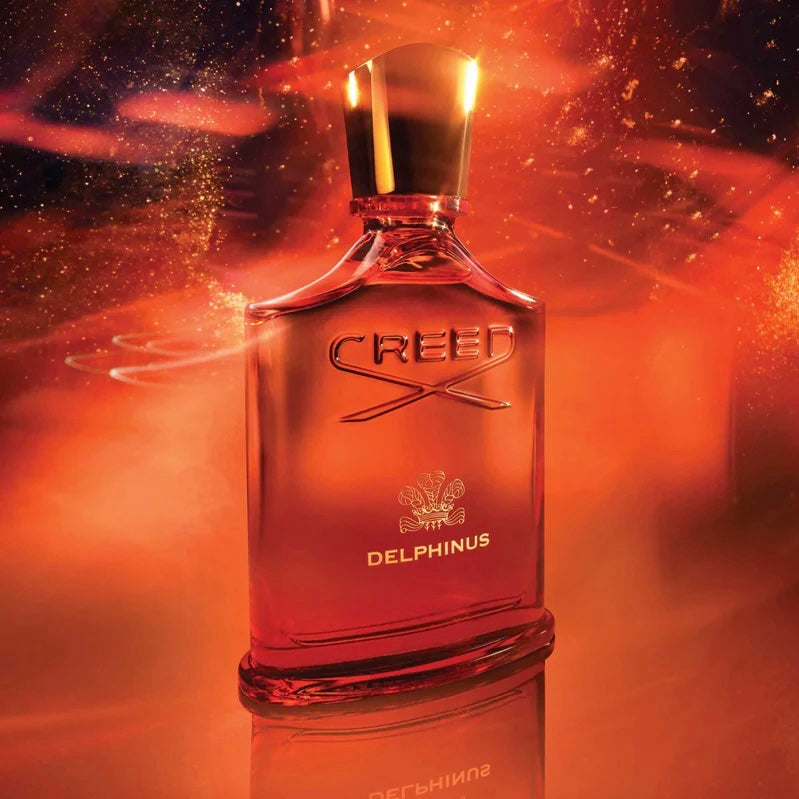 Creed delphinus eau de parfum 100ml luxury amber woody niche fragrance bottle