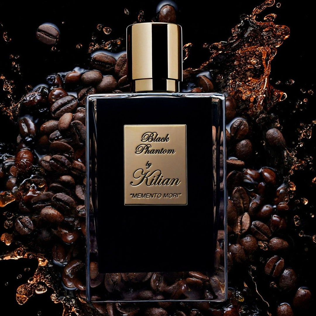 Kilian Black Phantom Memento Mori Eau de Parfum 50ml luxury coffee rum gourmand fragrance UAE