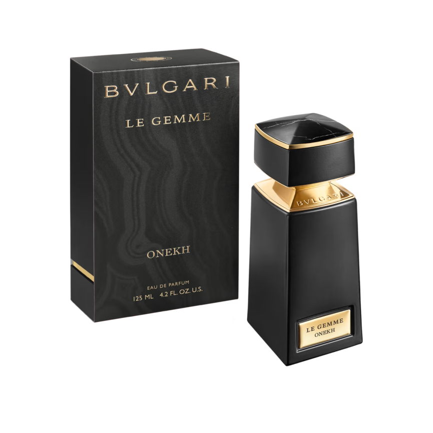 Bvlgari Le Gemme Onekh Eau de Parfum 125ml luxury smoky oud leather niche fragrance bottle