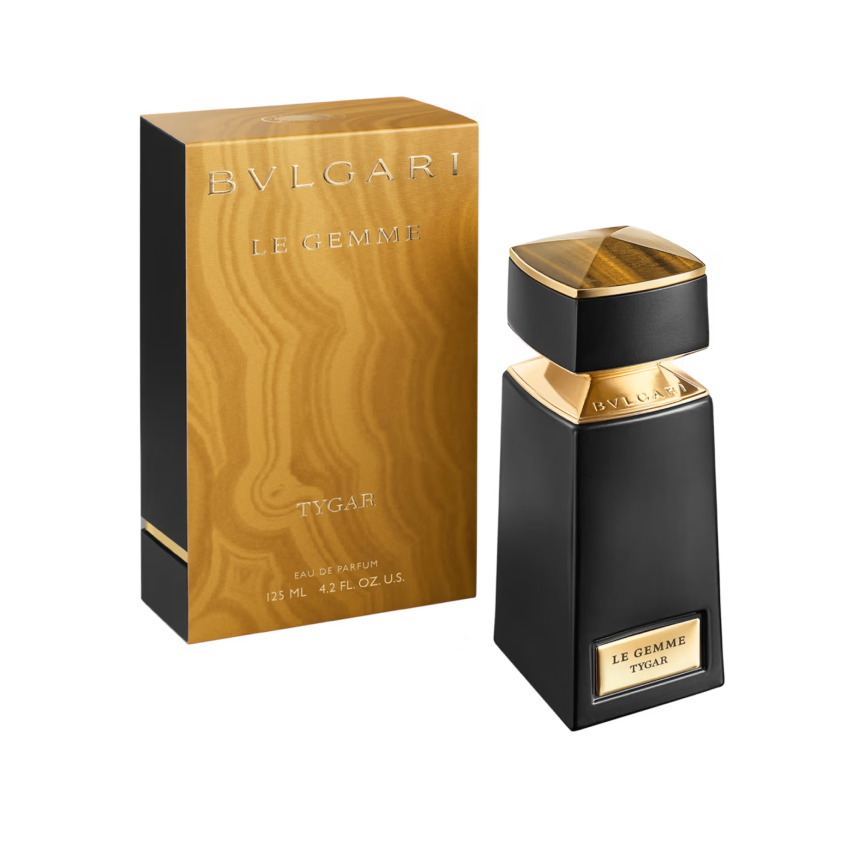 Bvlgari Le Gemme Tygar Eau de Parfum 125ml luxury citrus amber woody niche fragrance bottle