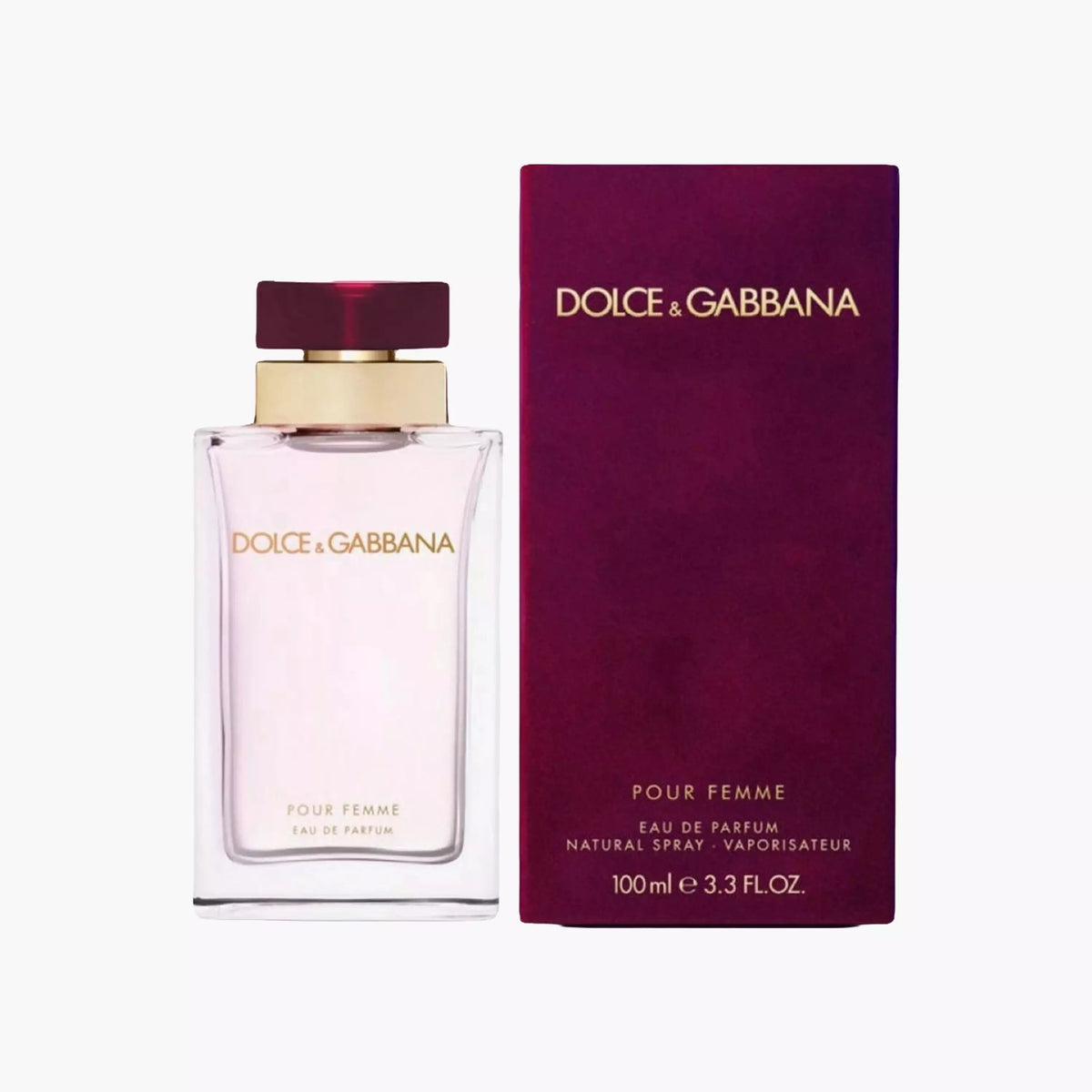 Dolce & gabbana pour femme 100ml eau de parfum bottle   luxury women's fragrance
