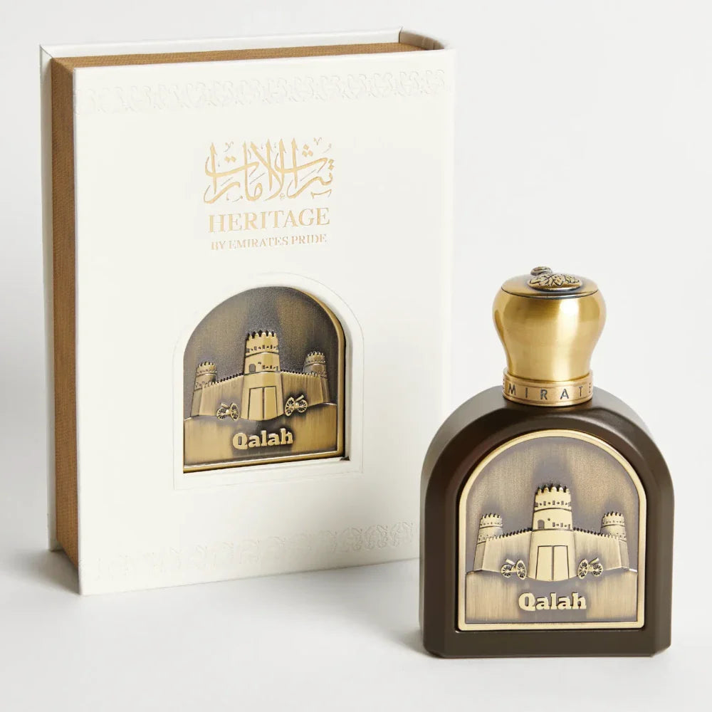 Emirates pride qalah 100ml eau de parfum luxury niche fragrance bottle
