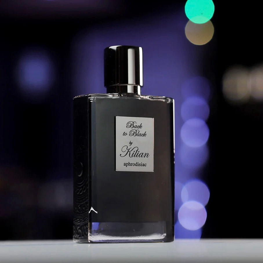 Kilian Back To Black Eau de Parfum 50ml honey tobacco vanilla smoky gourmand fragrance UAE