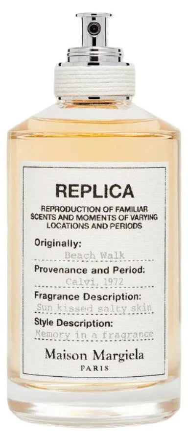 Maison margiela replica beach walk 100ml eau de toilette bottle