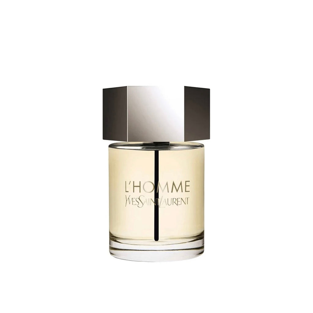 Yves saint laurent l'homme eau de toilette 100ml fresh woody floral musk men's fragrance uae