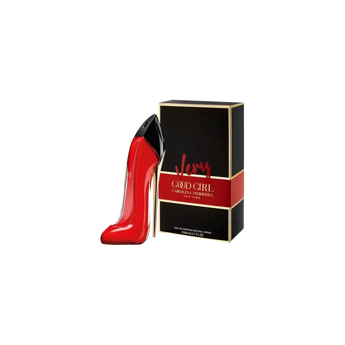 Carolina herrera very good girl 80ml eau de parfum bottle for women
