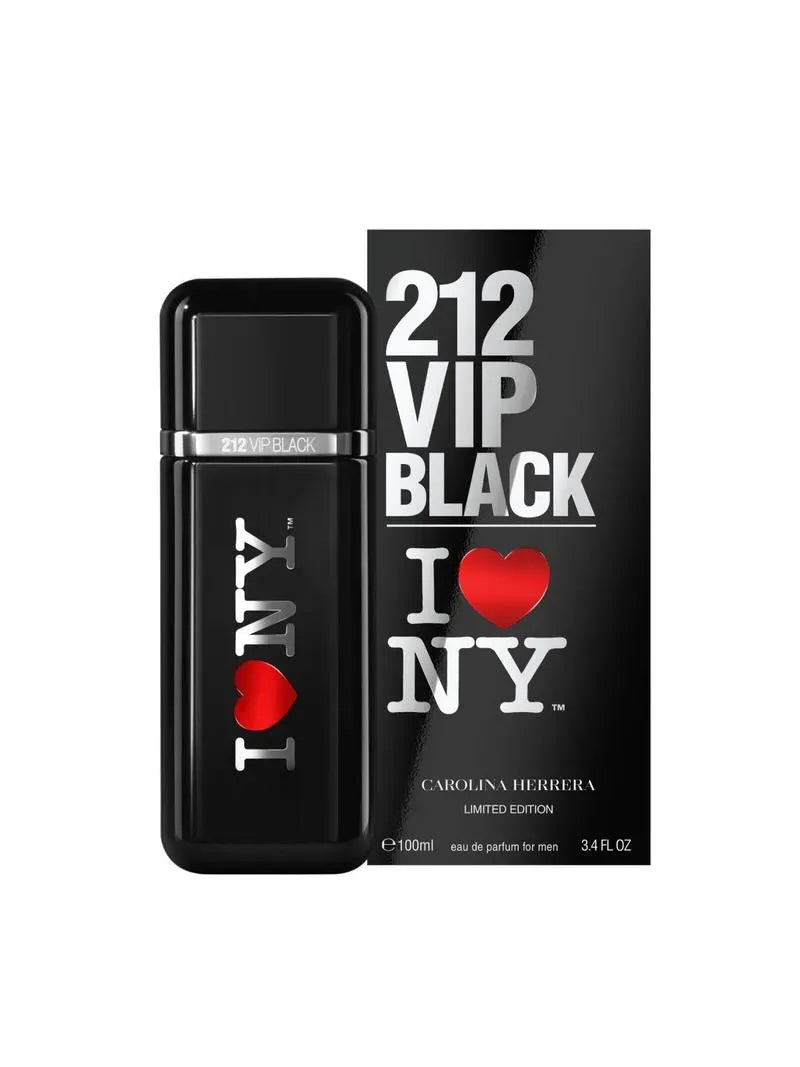 Carolina Herrera 212 VIP Black I Love NY Limited Edition 100ml Eau de Parfum