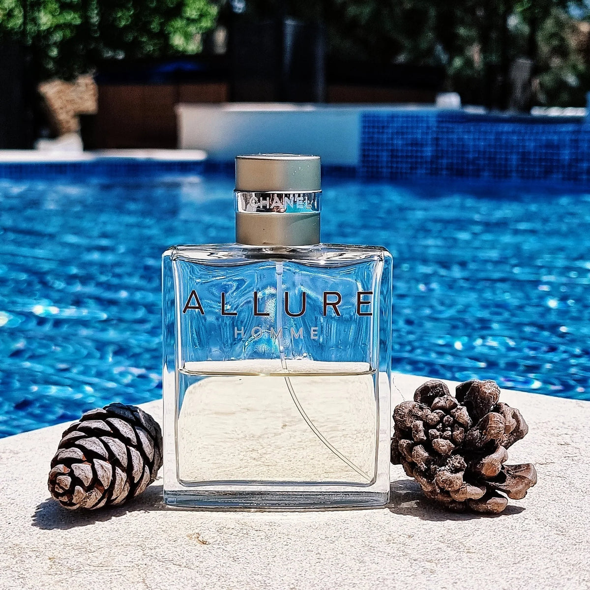 Chanel allure homme 150ml edt bottle   luxury men's fragrance