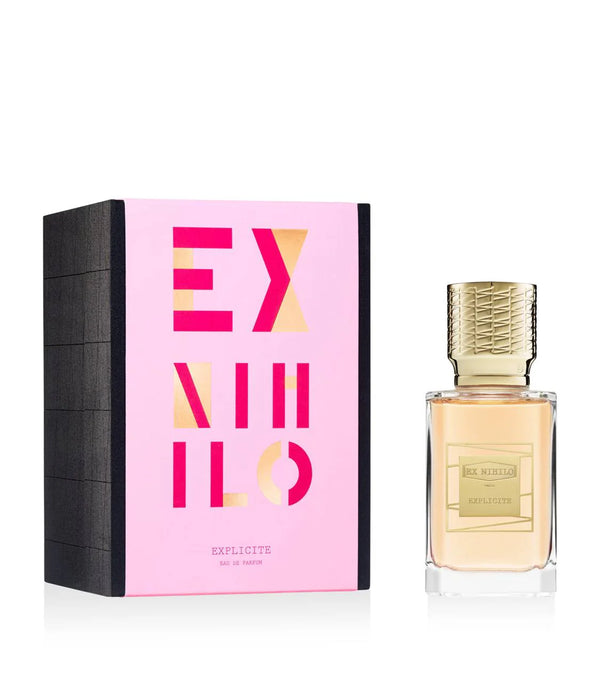 Ex Nihilo Explicite Eau de Parfum 100ml sensual floral amber niche luxury fragrance bottle