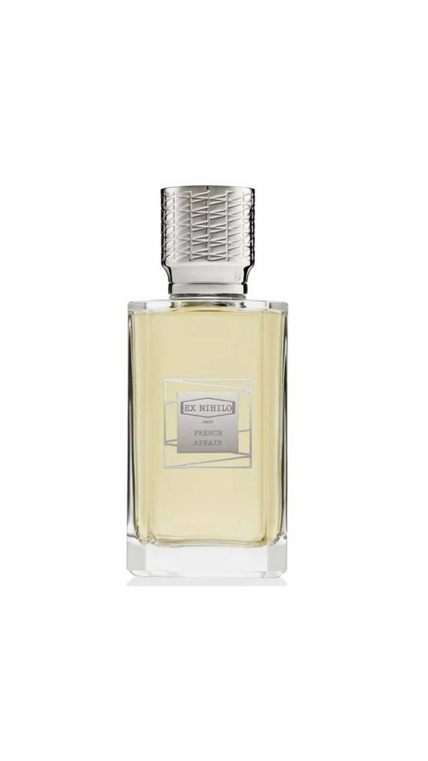 Ex Nihilo French Affair Eau de Parfum 100ml elegant floral woody musky niche fragrance bottle