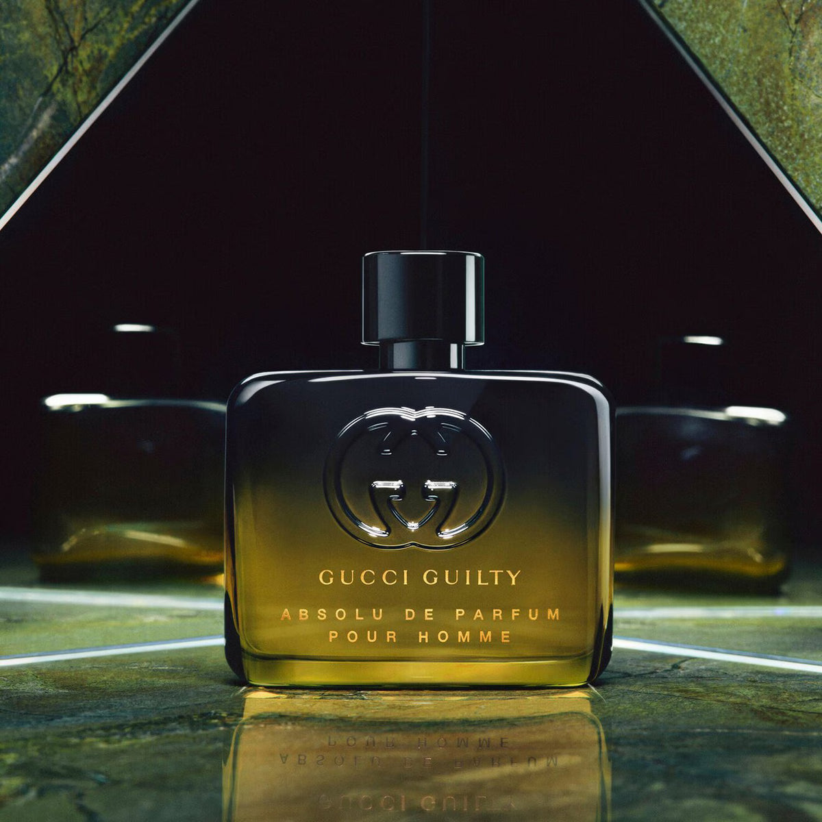 Gucci guilty absolu de parfum 60ml bottle   luxury men's fragrance

