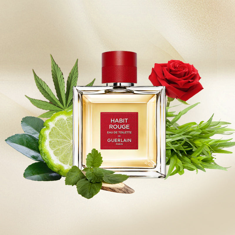 Guerlain Habit Rouge Eau de Toilette 100ml for Men