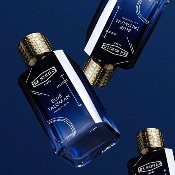 Ex Nihilo Blue Talisman Eau de Parfum 100ml modern fresh woody musky niche fragrance bottle