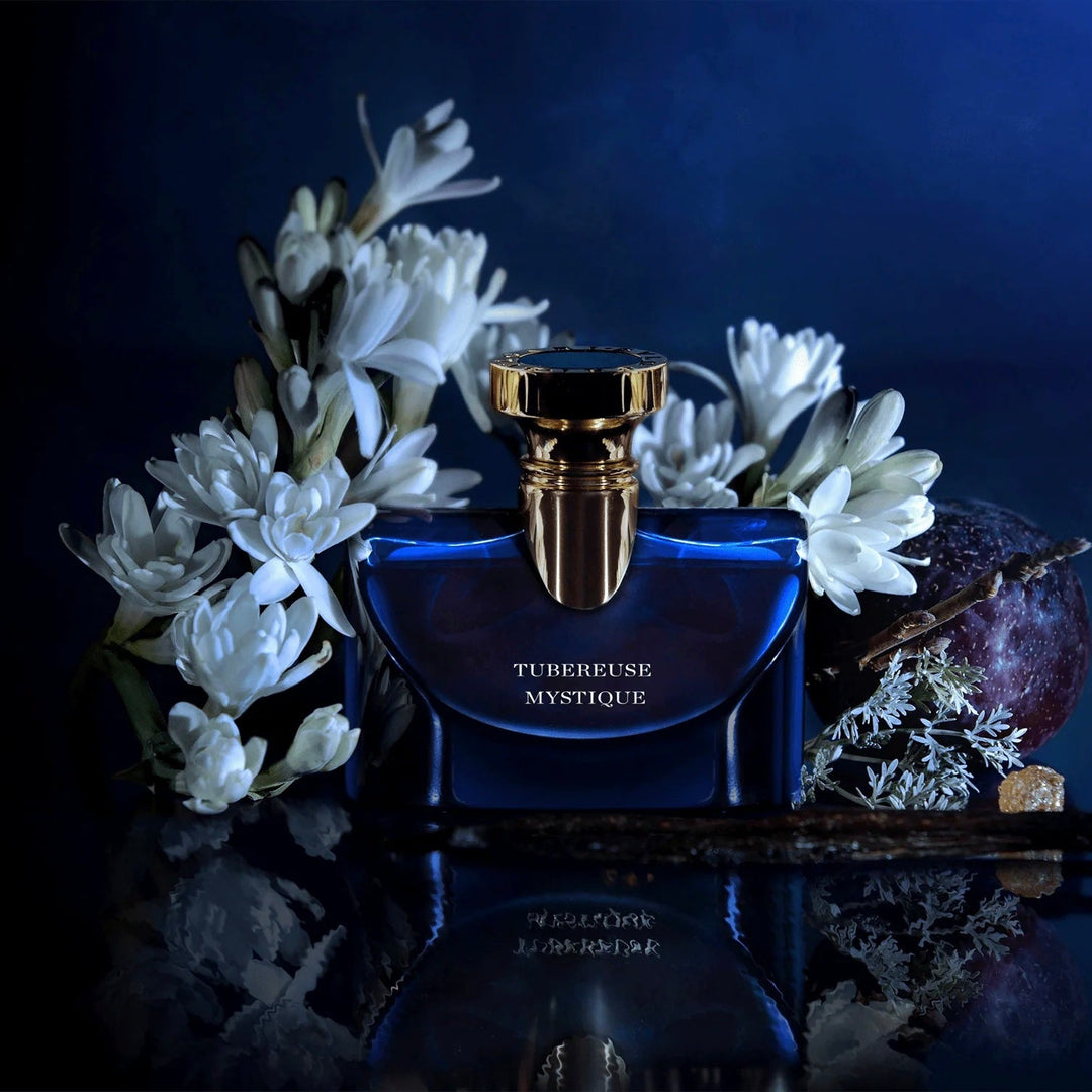 Bvlgari Splendida Tubereuse Mystique Eau de Parfum 100ml luxury tuberose floral oriental fragrance bottle