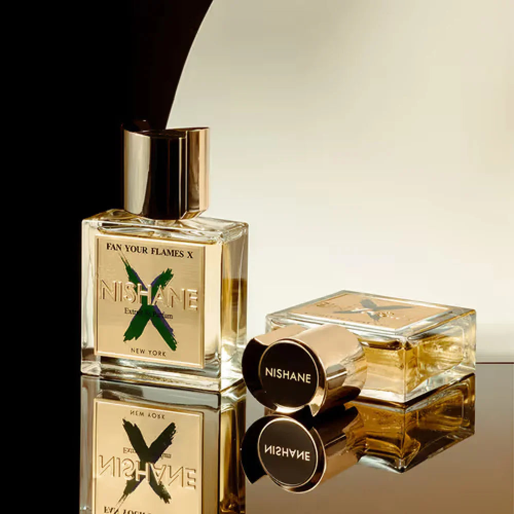 Nishane Fan Your Flames X Extrait de Parfum 100ml smoky coconut rum niche fragrance bottle