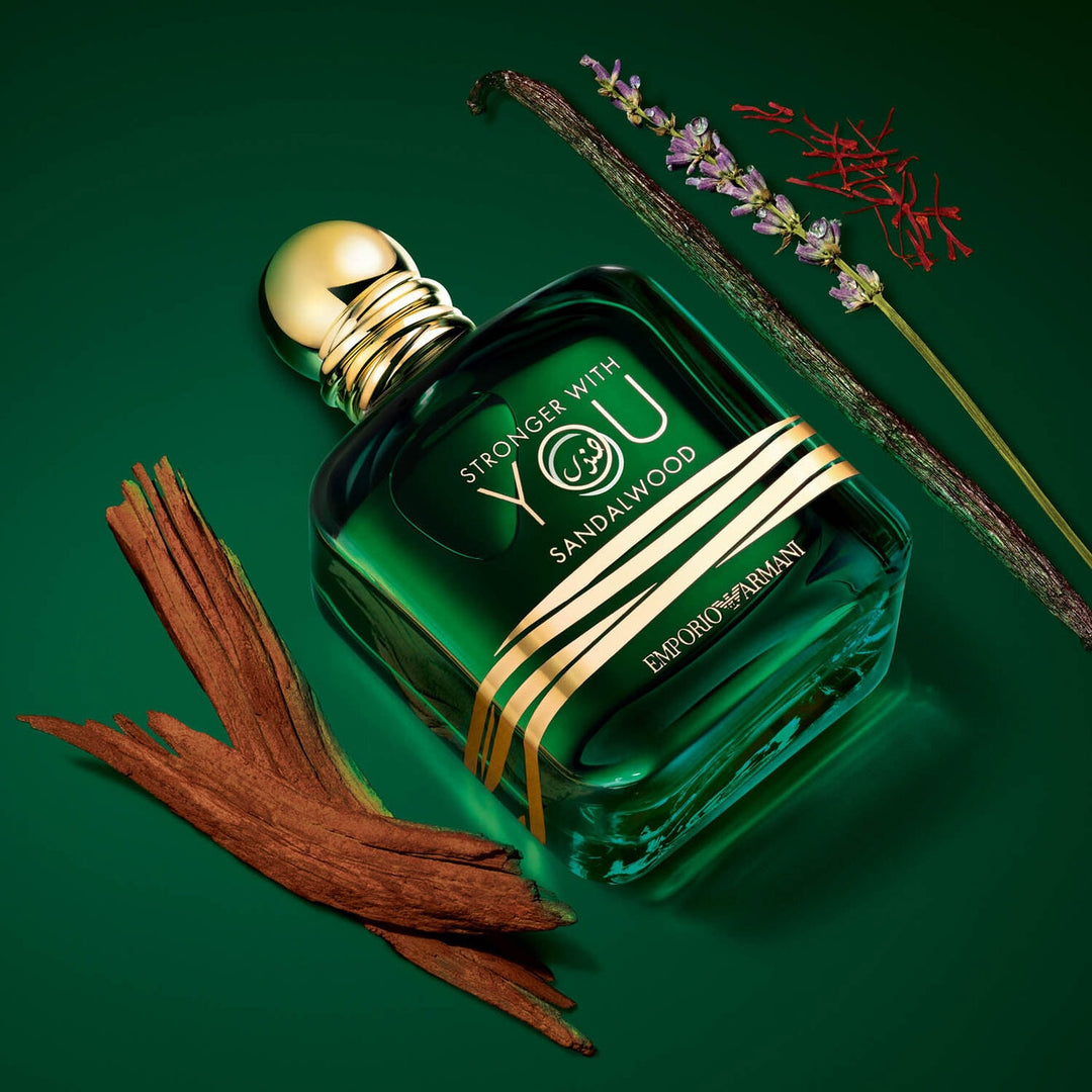 Giorgio Armani Stronger With You Sandalwood 100ml Eau de Parfum bottle

