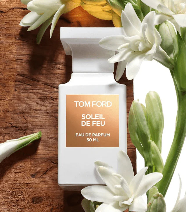 Tom Ford Soleil de Feu 50ml Eau de Parfum luxury fragrance bottle