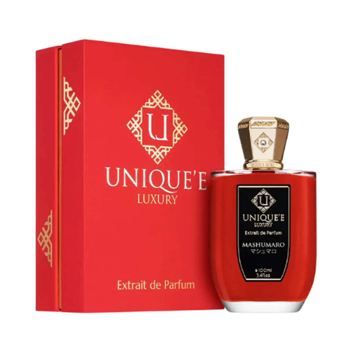 Unique'e luxury mashumaro 100ml extrait de parfum bottle   luxury niche fragrance