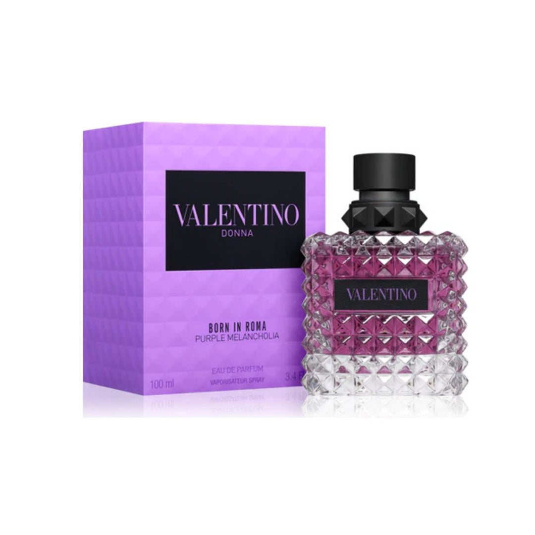 Valentino Donna Born in Roma Purple Melancholia 100ml Eau de Parfum bottle