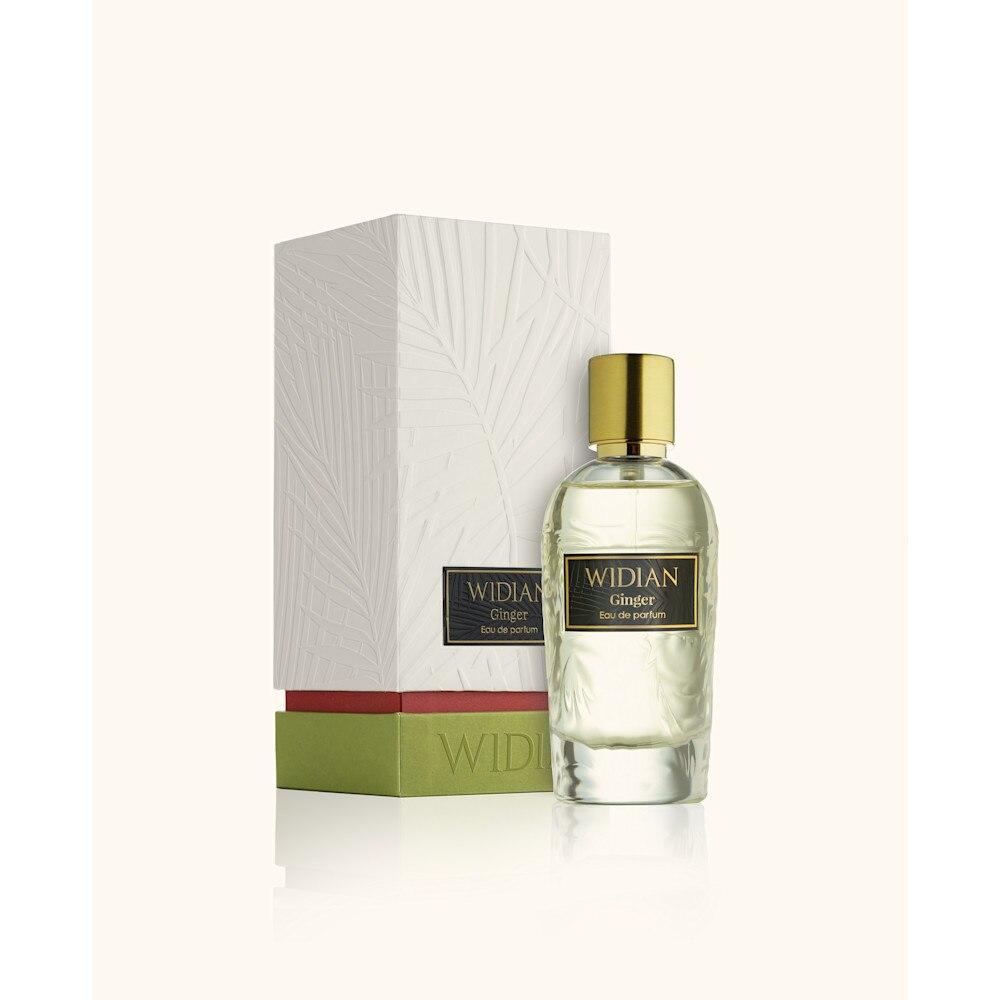 Widian ginger 100ml eau de parfum bottle