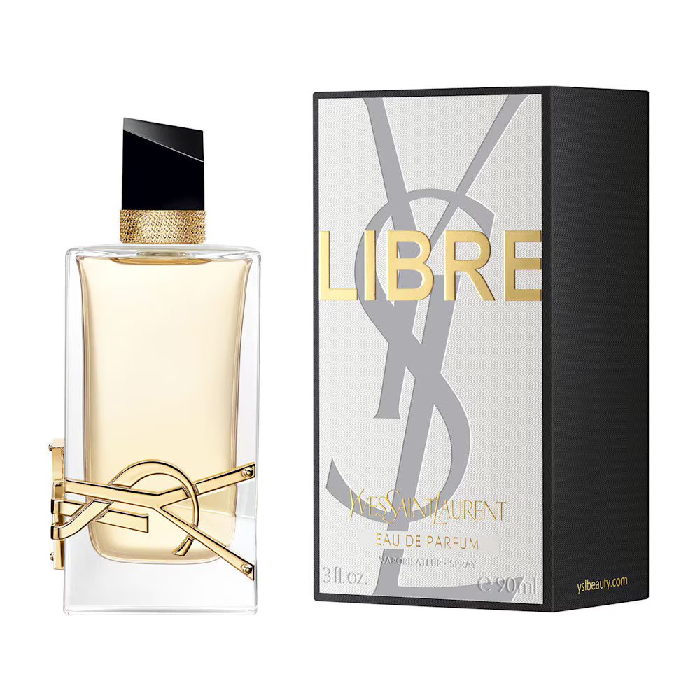 Yves Saint Laurent Libre 90ml Eau de Parfum bottle - luxury floral fragrance for women